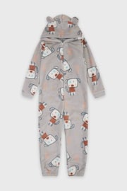 Detský hrejivý overal Kigurumi s kapucňou