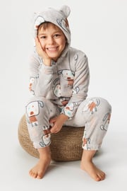 Detský hrejivý overal Kigurumi s kapucňou