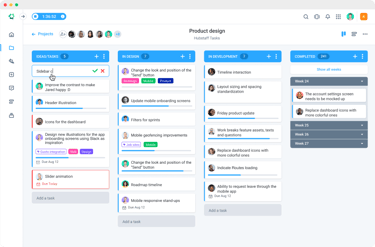Hubstaff dashboard