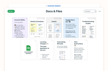 Basecamp dashboard