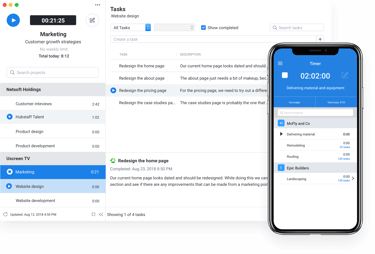 time recording app