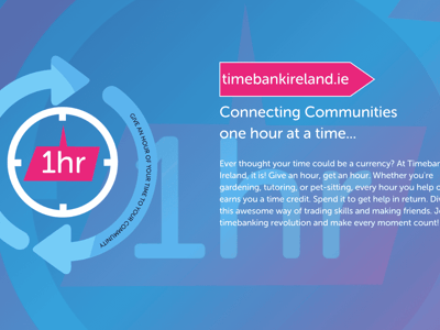 Connecting communities through time banking and volunteer exchange initiatives in Ireland.