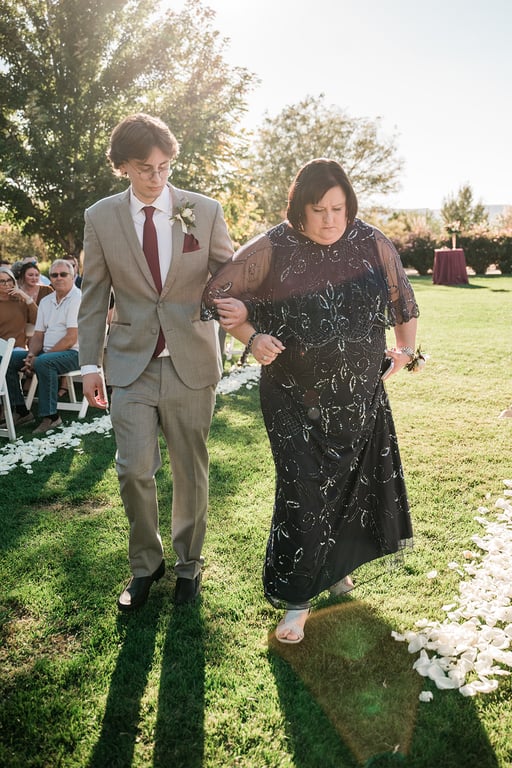 Botanical Gardens Wine Country Inn wedding Grand Junction