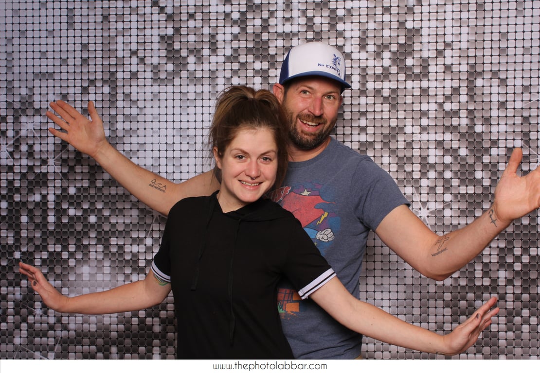 Silver Sequin Backdrop