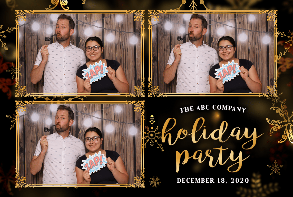 Holiday Cheer 4x6 print template