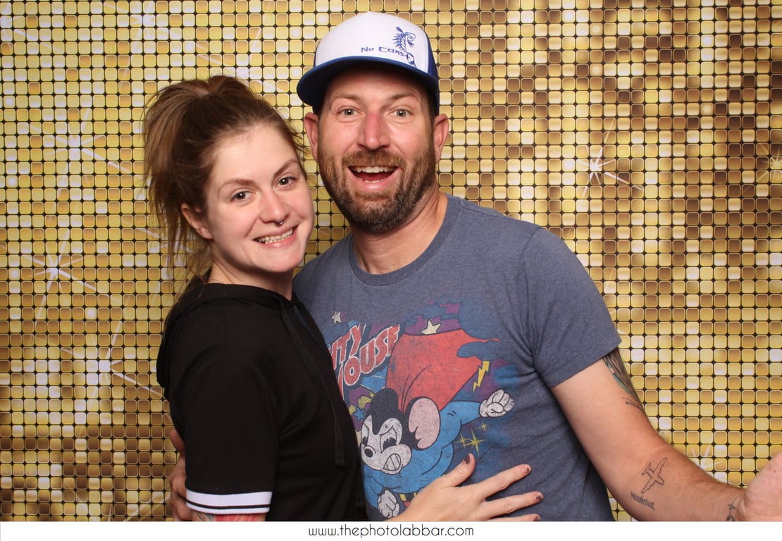 Gold Sequin Backdrop