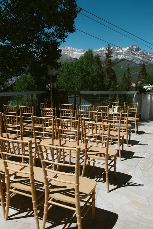 Telluride Colorado wedding ceremony