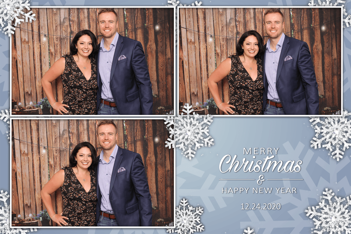 Snowflake Sparkle 4x6 print template