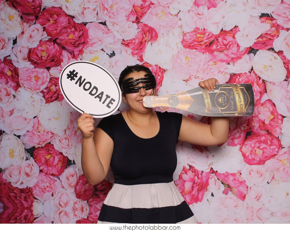 Bed of Roses Floral Backdrop