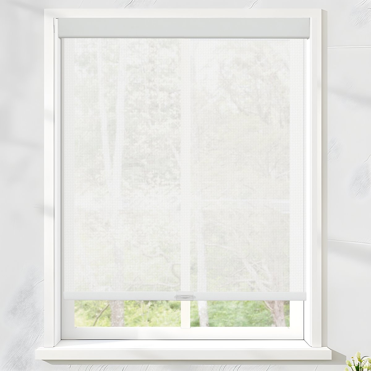 5% Openness Free-Stop Solar Shades