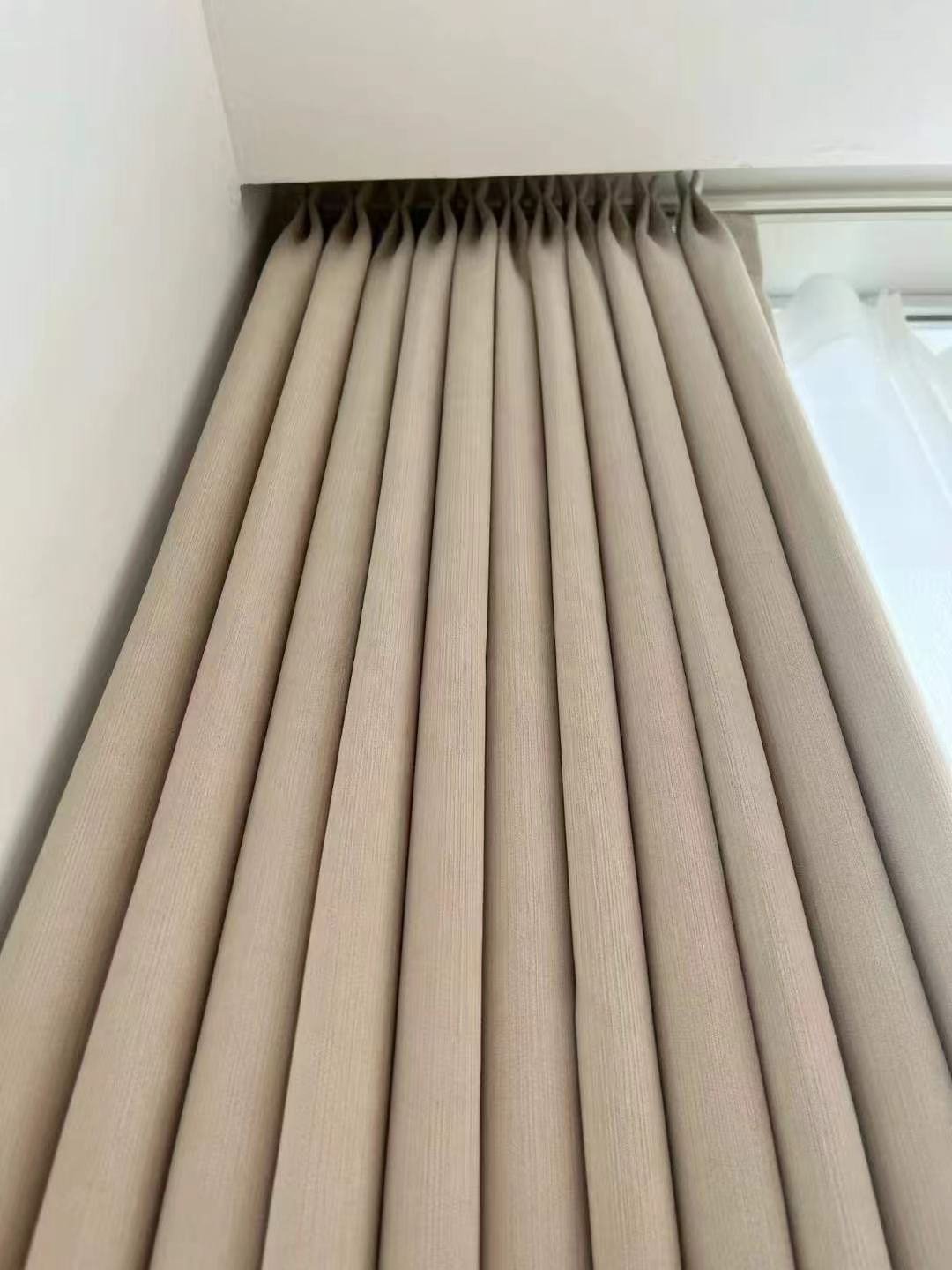 Massachusetts Custom Drapery-bedroom and living room — view 3