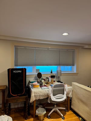 Bright & Open Office – Roller Shade