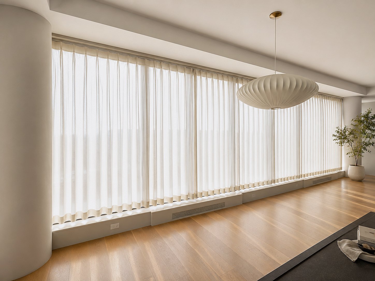 Kalia Sheer-Living room — view 1