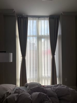Cambridge Bedroom – Blackout Linen Drapery