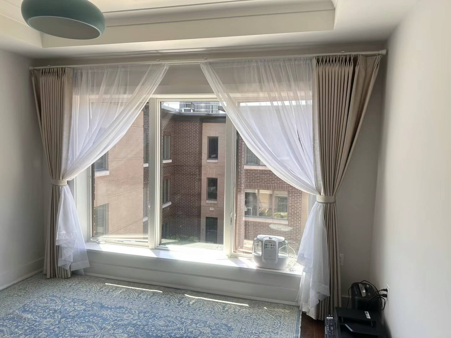 Massachusetts Custom Drapery-bedroom and living room
