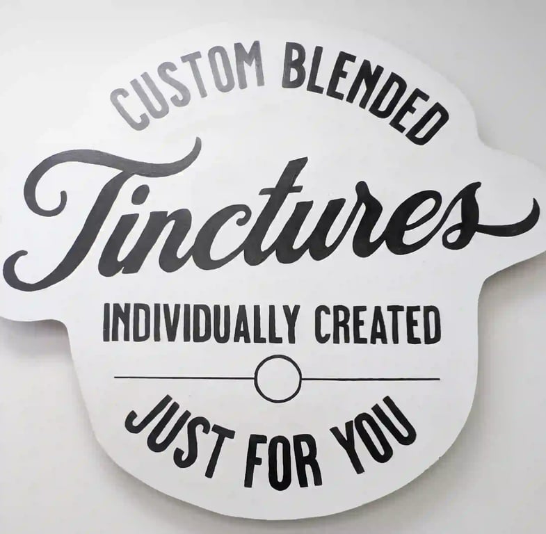 Tinctures sign
