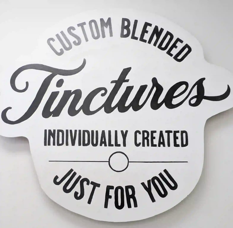 tinctures sign