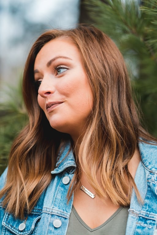 Happy customer portrait