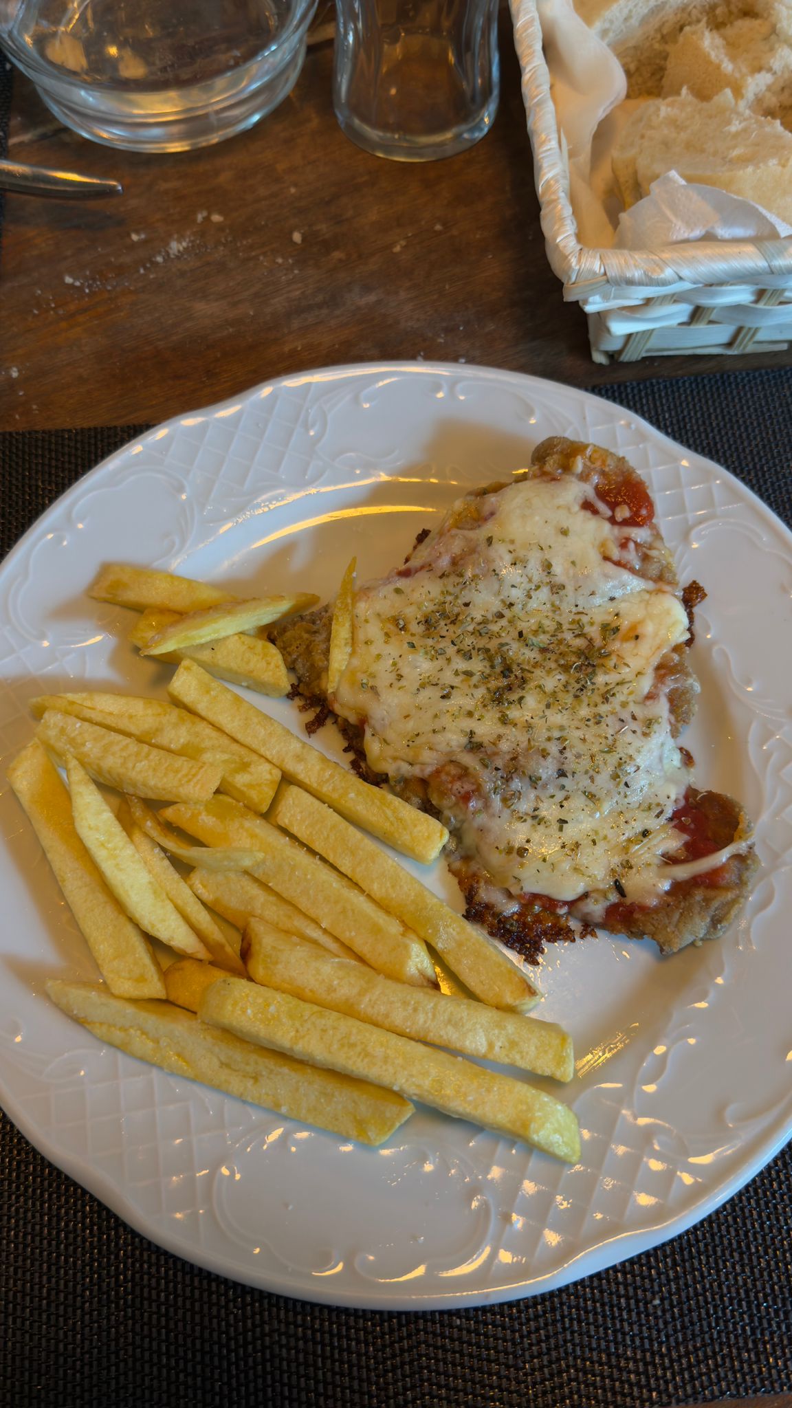 Milanesa a la napolitana de carne