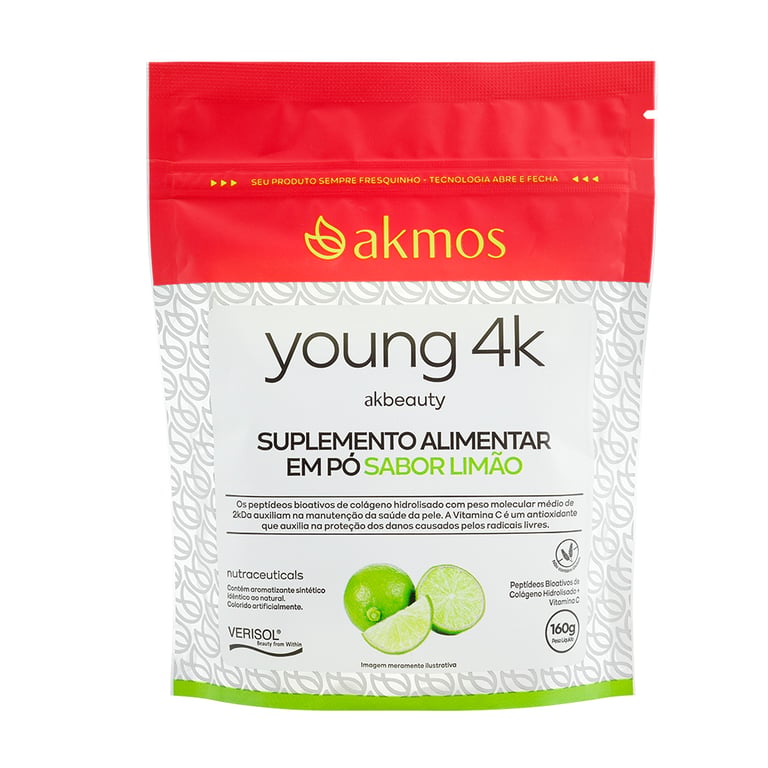 Colageno Drink Da Beleza Young 4k Limao 160g