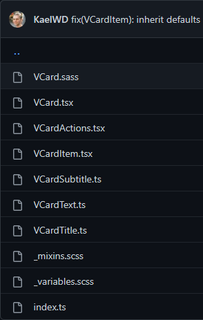 Vuetify V-Card Directory Image