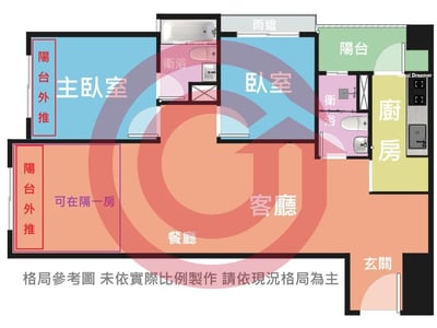 楠梓【台積電+橋科】景觀三房+平車｜火車站商圈 照片 2