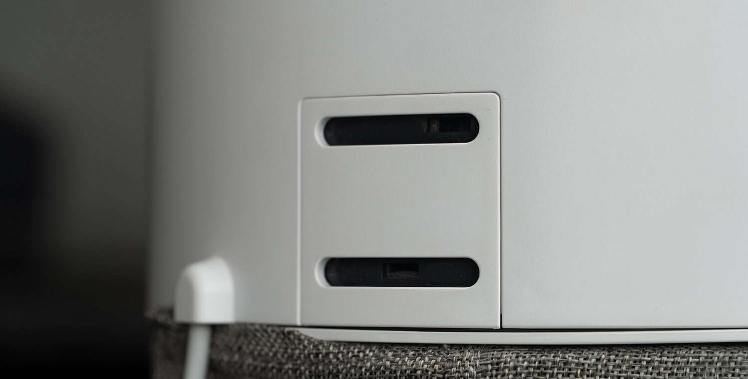 blueair air purifier red light fix - clean back sensor