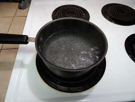 boil water