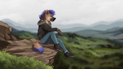 Overlooking Baslow Edge