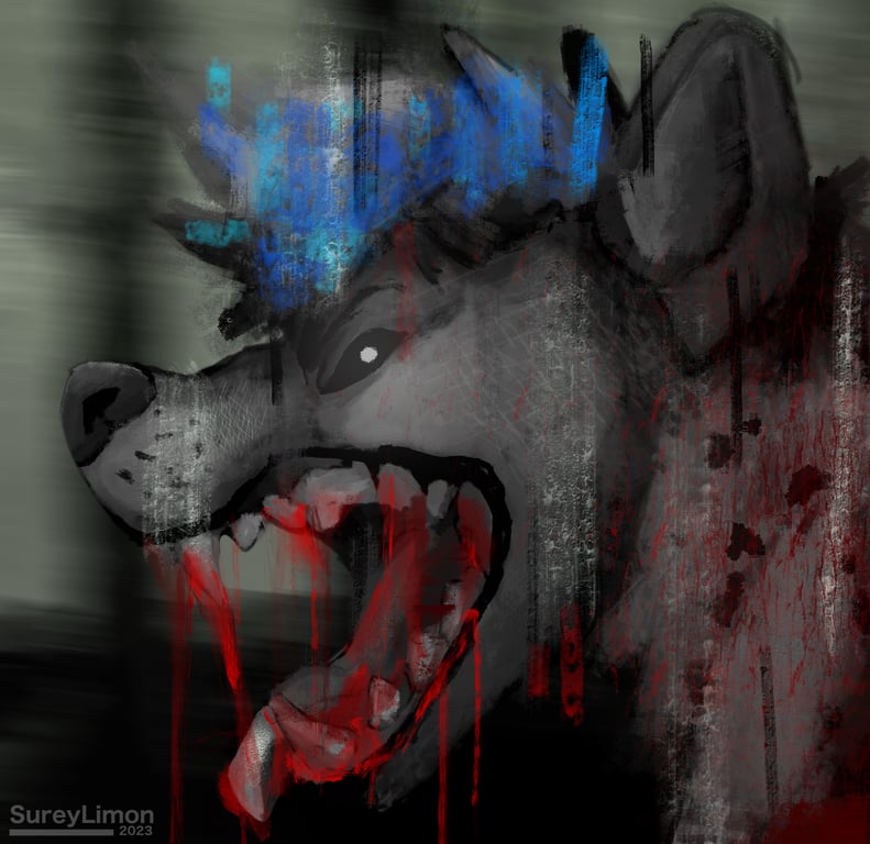 Limited Palette Bloody Headshot