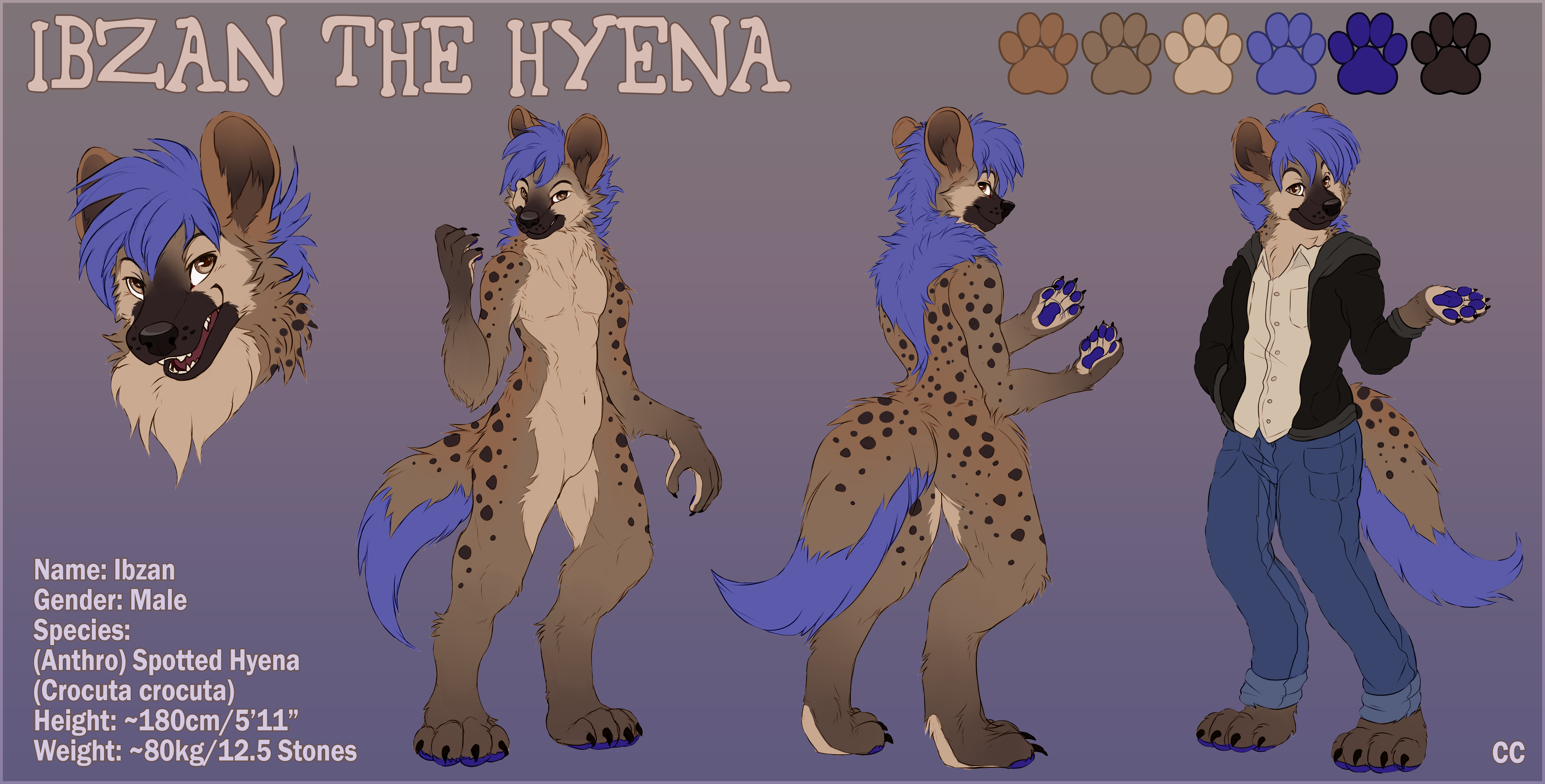 A flat reference sheet for Ibzan