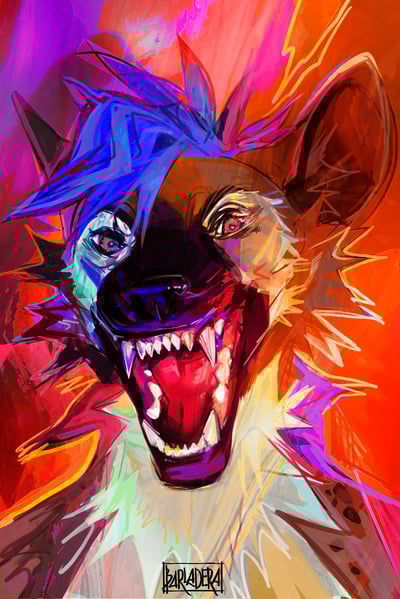 Iridescent background