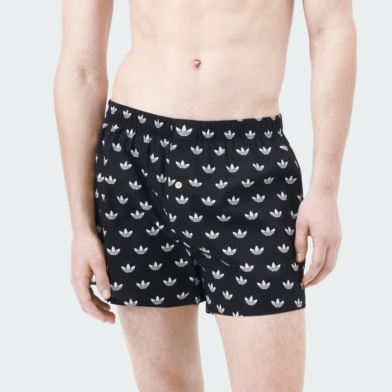Нижнее белье Adidas Comfort Core Cotton Icon - 2Pk Woven Boxer