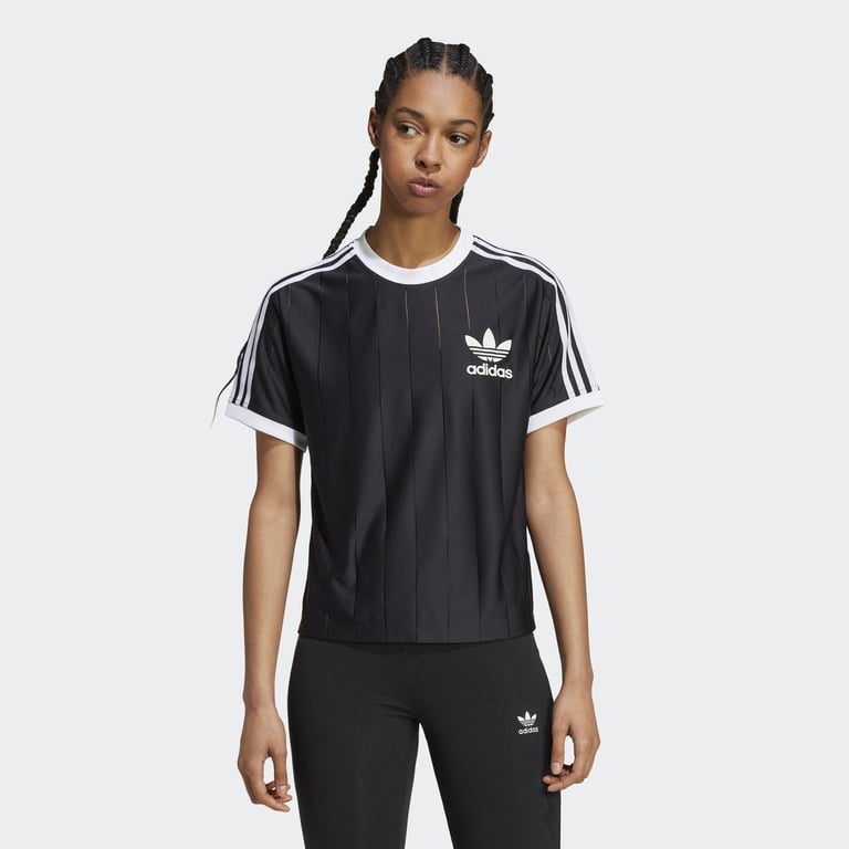 Tricou Adidas Adicolor 3-Stripes Pinstripe
