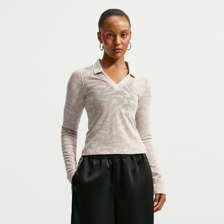 Polo cu mânecă lungă Nike Sportswear Chill Knit