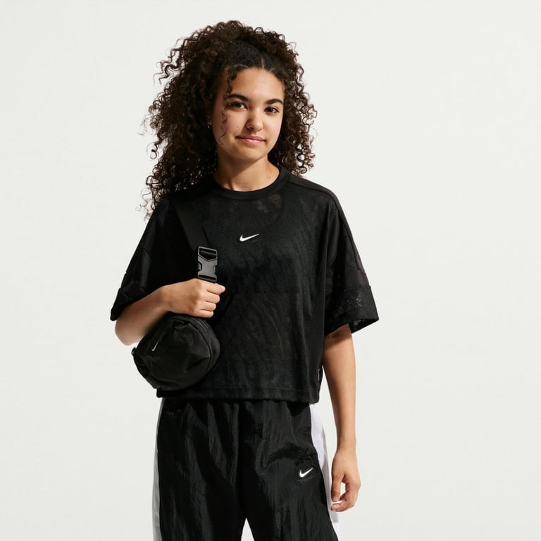 Tricou Nike Sportswear Mesh Cover-Up Dance Top