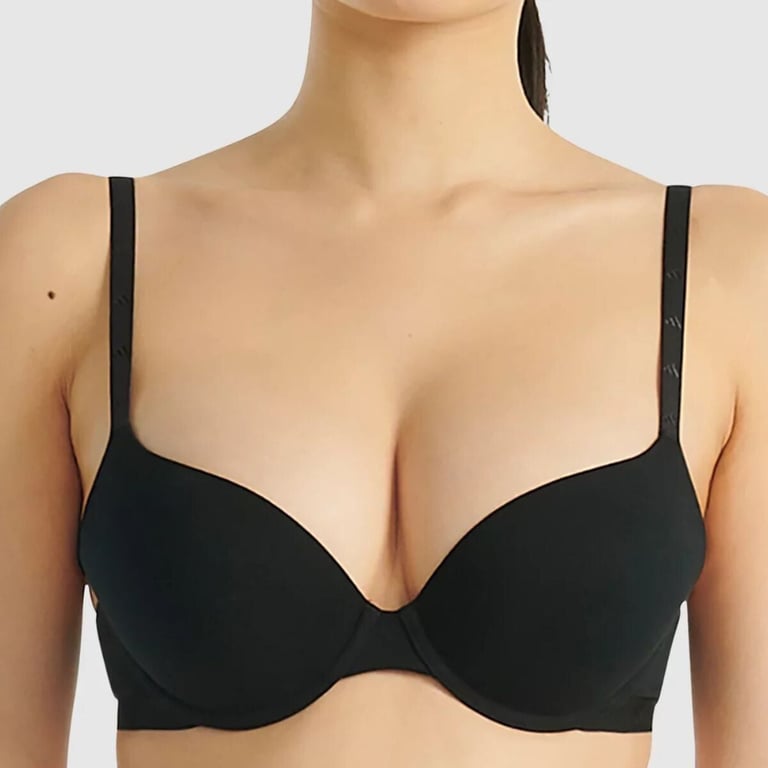 Lenjerie De Corp Adidas Adidas Active Essentials Wired Cotton T-shirt Push Up Bra