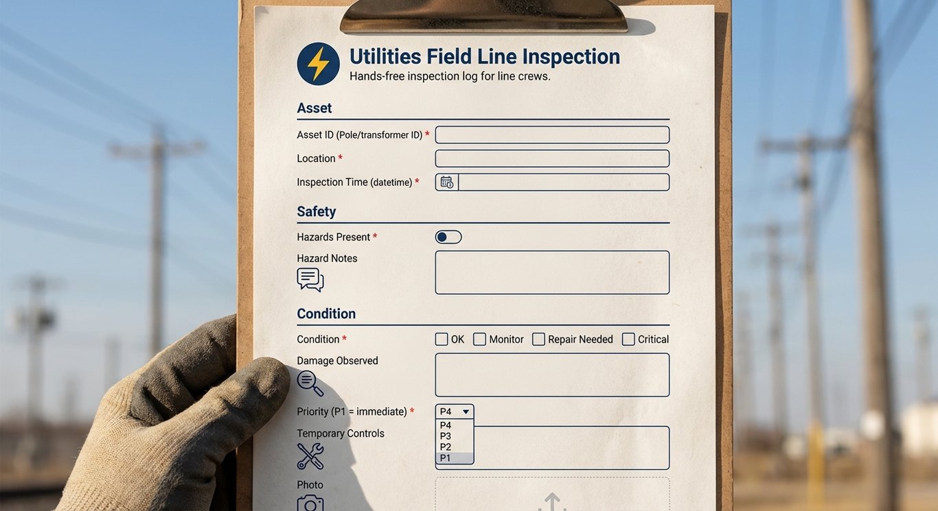 Utilities Field Line Inspection