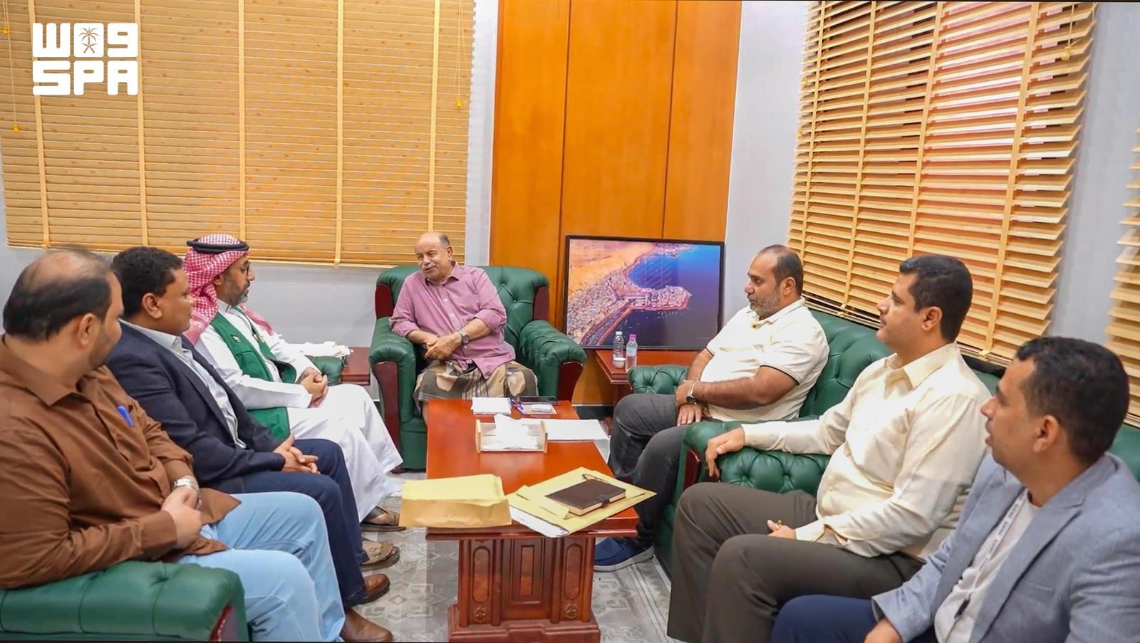 إشادة رئاسية بالدور التنموي والإنساني للمملكة في حضرموت