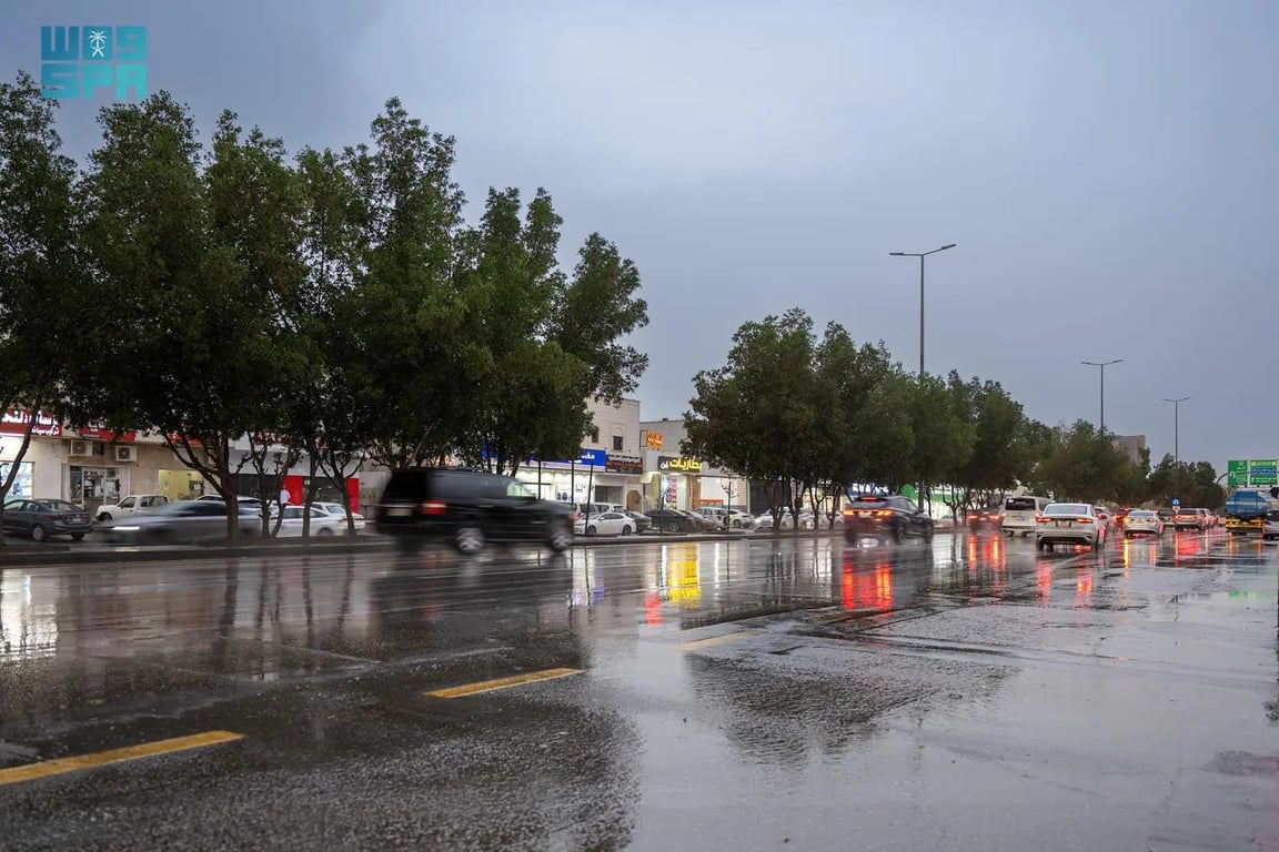 أمطار الرياض اليوم