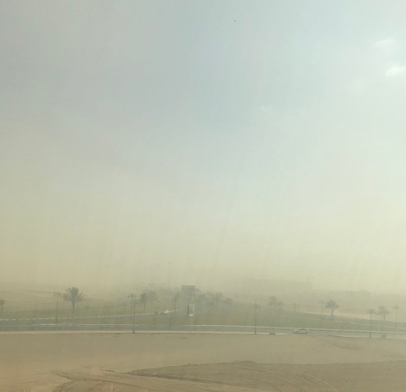 ?الة تستمر حتى مساءً.. رياح