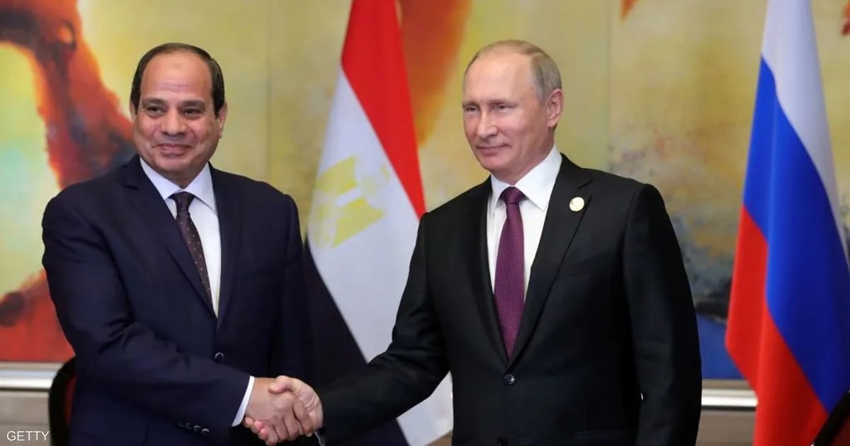 ?لسيسي وبوتن يتفقان على أهمية