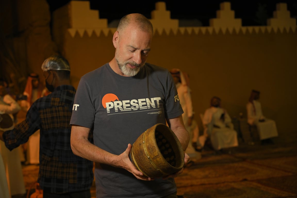 جانب من الحضور الشعبي في احتفالات الأفلاج