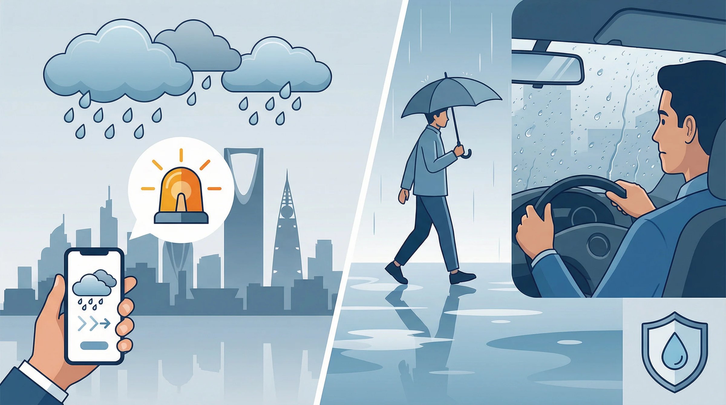 ?وقُّعات بهطول أمطار متوسطة على