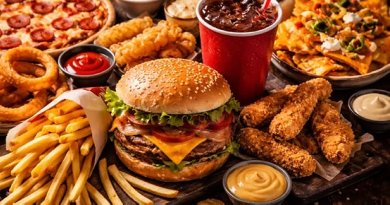 أطعمة جاهزة قد ترفع ضغط الدم. الإفراط في المُصنّع والجاهز يزيد مخاطر ارتفاع الضغط. وجبات مُجمّدة ولحوم مُعالجة ومشروبات مُحلّاة الأخطر. الصوديوم والسكريات عوامل رئيسية 