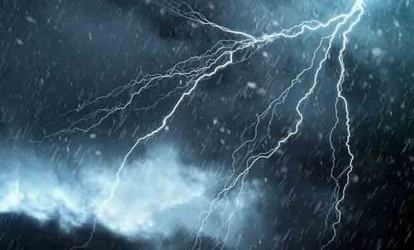 ?لأرصاد: استمرار هطول الأمطار الرعدية