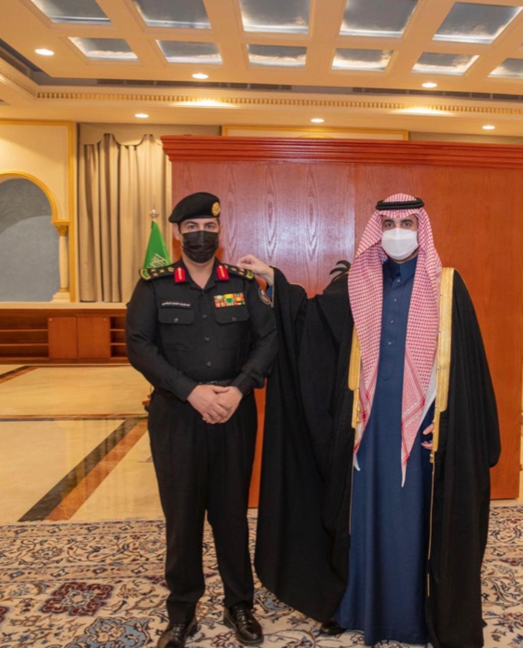 ?مير الجوف يقلّد البقمي رتبة