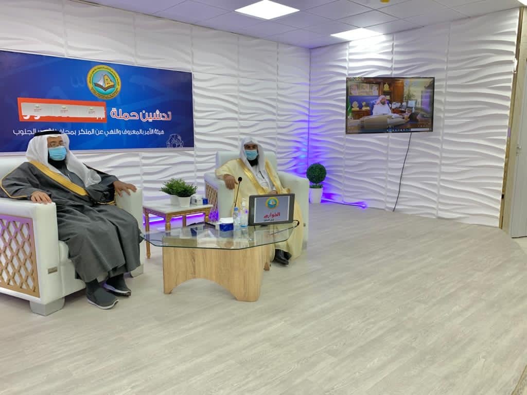 مدير هيئة نجران يتفقد العمل