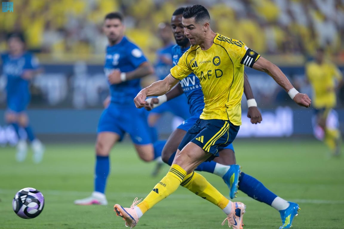 نتيجة مباراة الهلال والنصر وديربي دوري روشن 2026