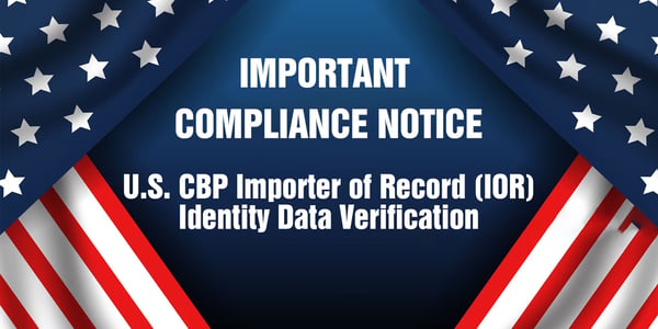IMPORTANT COMPLIANCE NOTICE